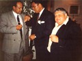 Spider Jones with Muhammad  Ali and Marvin 'The Weasel'
