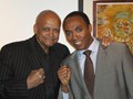 Spider Jones & Dwight Drummond of City TV both recipients of  the "Black History Award" - 2009