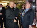 Spider Jones with Toronto Mayor Rob Ford